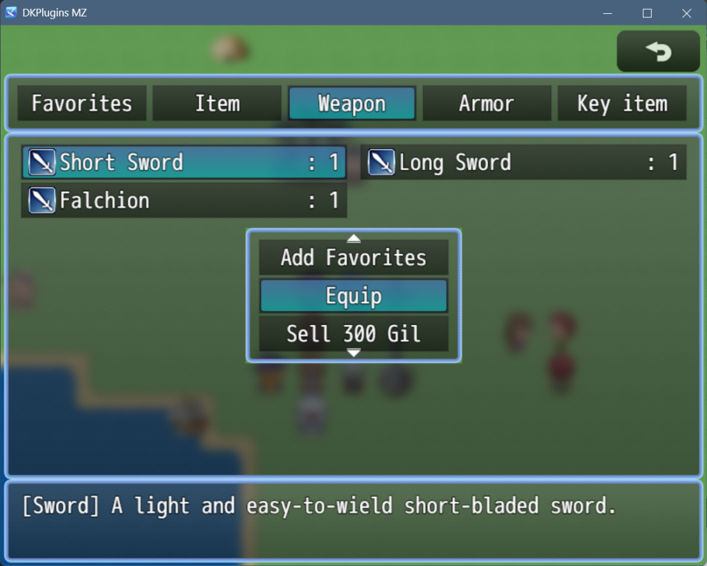 Item Actions - DK Plugins